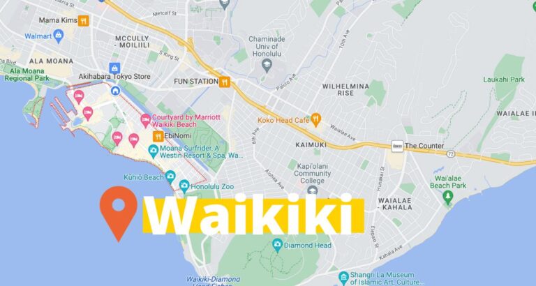 Waikiki 4K Narrated Walking Tour End-to-End